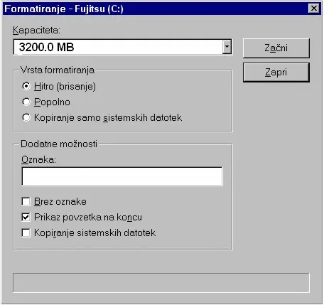 format