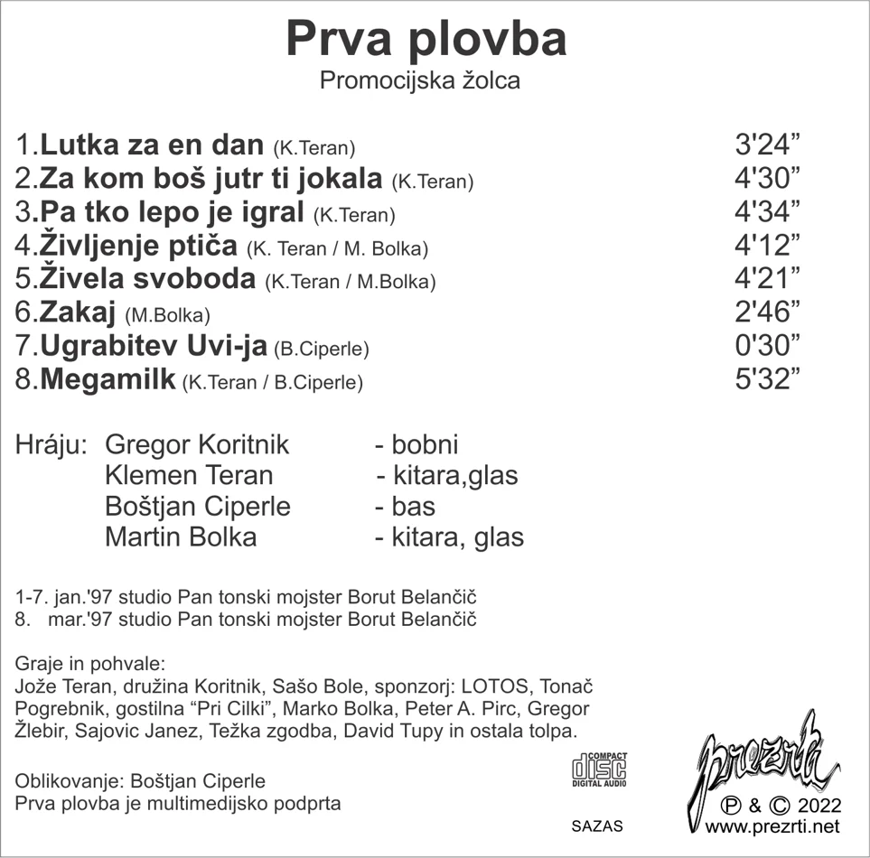 Prva plovba – ovitek 2 od 4
