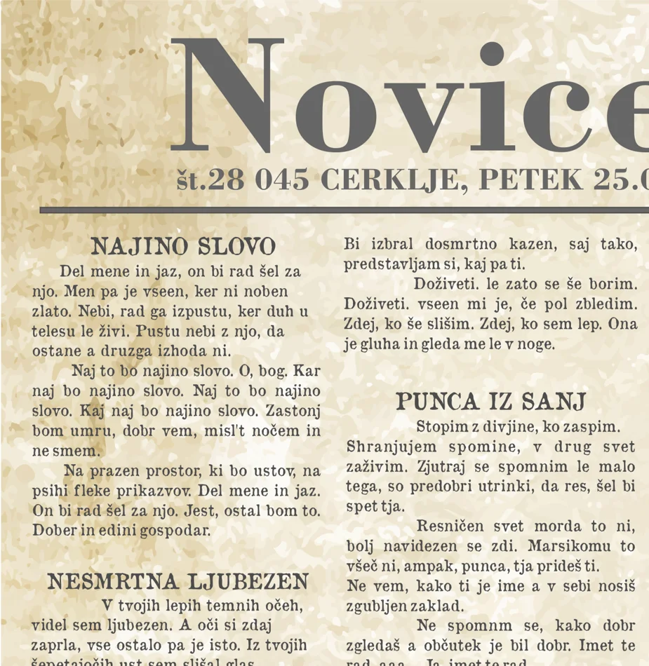 Vse cvetke in marjetke