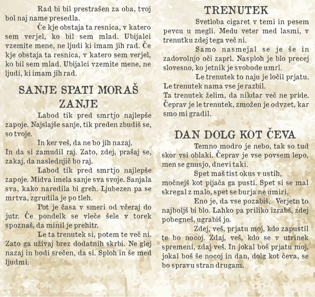 Vse cvetke in marjetke